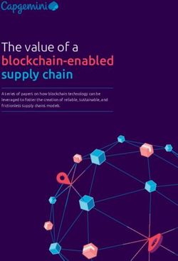 The value of a blockchain-enabled supply chain - A series of papers on how blockchain technology can be leveraged to foster the creation of ...