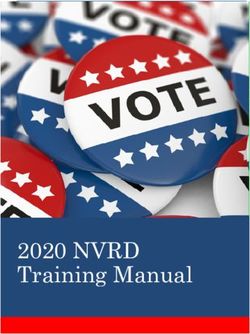 2020 NVRD Training Manual