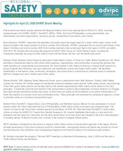 Highlights for April 23, 2020 DVRPC Board Meeting