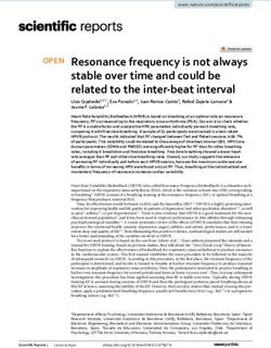 Resonance frequency is not always stable over time and could be related to the inter beat interval - Nature