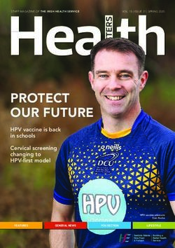 Protect our future HPV vaccine is back in schools Cervical screening changing to HPV-first model - HSE.ie