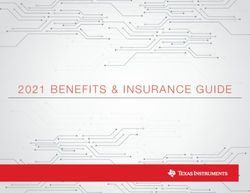 2021 BENEFITS & INSURANCE GUIDE - careers at TI