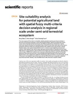 Site suitability analysis for potential agricultural land with spatial fuzzy multi criteria decision analysis in regional scale under semi arid ...