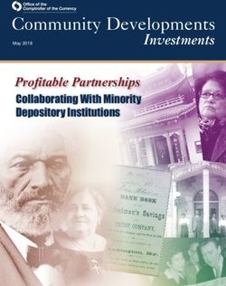 Community Developments - Investments Profitable Partnerships - OCC