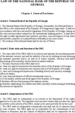 LAW OF THE NATIONAL BANK OF THE REPUBLIC OF GEORGIA