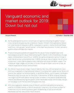 Vanguard economic and market outlook for 2019: Down but not out