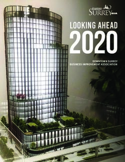 2020 DOWNTOWN SURREY BUSINESS IMPROVEMENT ASSOCIATION - Downtown Surrey Business ...