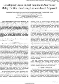 Developing Cross-lingual Sentiment Analysis of Malay Twitter Data Using Lexicon-based Approach