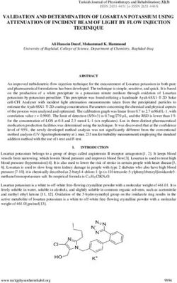 VALIDATION AND DETERMINATION OF LOSARTAN POTASSIUM USING ATTENUATION OF INCIDENT BEAM OF LIGHT BY FLOW INJECTION TECHNIQUE