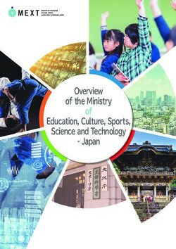 Overview of the Ministry of Education, Culture, Sports, Science and Technology - Japan - 文部科学省
