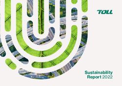 Sustainability Report 2022 - Toll Group