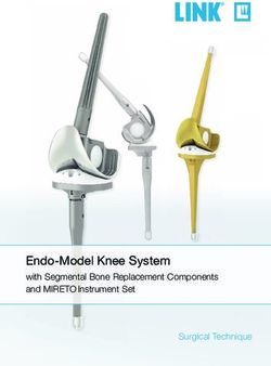 Endo-Model Knee System - with Segmental Bone Replacement Components and ...