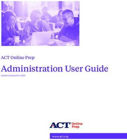 Administration User Guide - ACT Online Prep - www.act.org 2020-2021