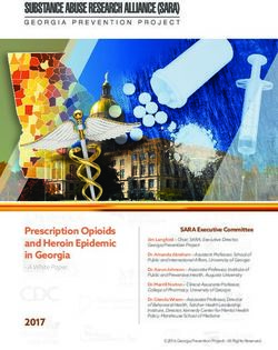 Prescription Opioids and Heroin Epidemic in Georgia