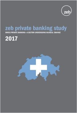 Zeb private banking study 2017 - SWISS PRIVATE BANKING-A SECTOR UNDERGOING RADICAL CHANGE - BankingHub