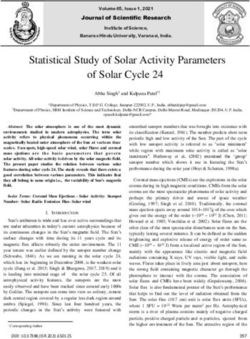 Statistical Study of Solar Activity Parameters of Solar Cycle 24 - BHU