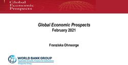 Global Economic Prospects - February 2021 Franziska Ohnsorge - ECDPM