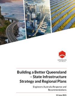 Building a Better Queensland - State Infrastructure Strategy and Regional Plans - Engineers Australia Response and Recommendations - Engineers ...