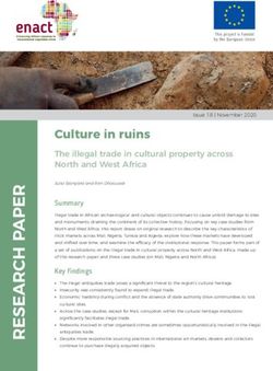 Culture in ruins The illegal trade in cultural property across North and West Africa - Amazon AWS