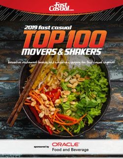 Innovative restaurant brands and executives shaping the fast casual segment - BurgerIM