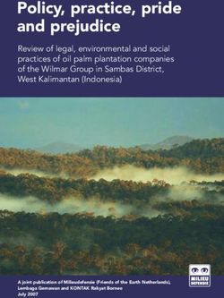 Policy, practice, pride and prejudice