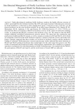 Site-Directed Mutagenesis of Firefly Luciferase Active Site Amino Acids: A Proposed Model for Bioluminescence Color