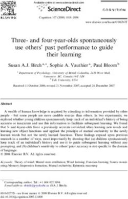 Three- and four-year-olds spontaneously use others' past performance to guide their learning