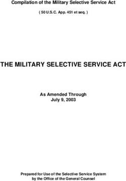 THE MILITARY SELECTIVE SERVICE ACT - Compilation of the Military ...