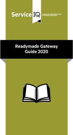 Readymade Gateway Guide 2020 - ServiceIQ