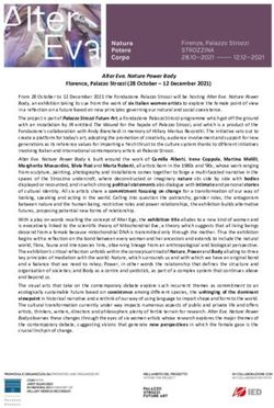 Florence, Palazzo Strozzi (28 October - 12 December 2021)