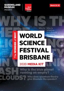 SCIENCE FESTIVAL BRISBANE - Y WORLD - World Science Festival Brisbane