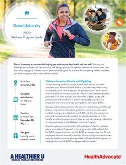 Drexel University 2022 Wellness Program Guide - Drexel ...