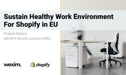 Sustain Healthy Work Environment For Shopify in EU - Project Report HM WFH Shopify Logistics EMEA - wexim.