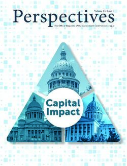 Volume 14, Issue 1 - Cornerstone League