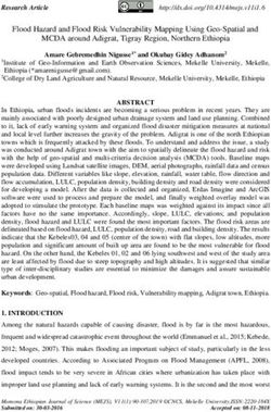 ABSTRACT MCDA around Adigrat, Tigray Region, Northern Ethiopia
