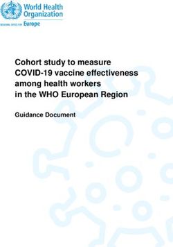 Cohort study to measure COVID-19 vaccine effectiveness among health workers in the WHO European Region - Guidance Document