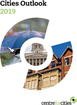 Cities Outlook 2019 - Centre for Cities