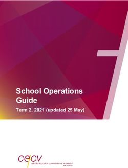 School Operations Guide - Term 2, 2021 (updated 25 May) - Independent ...