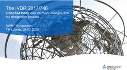 The IVDR 2017/746 a Notified Body view on major changes and the designation process - 04_AWMF Symposium TÜV Rheinland ...