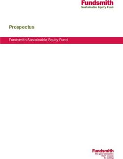 Prospectus Fundsmith Sustainable Equity Fund