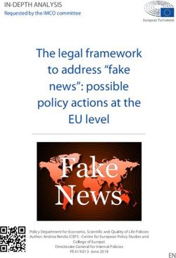 The legal framework to address "fake news": possible policy actions at the EU level - Europa EU