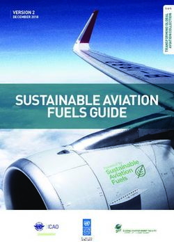 SUSTAINABLE AVIATION FUELS GUIDE - VERSION 2 DECEMBER 2018 - ICAO