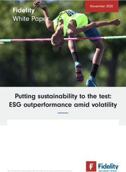 Fidelity White Paper - Putting sustainability to the test: ESG outperformance amid volatility - Investir.ch