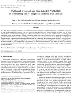 Multimarket Contact and Risk-Adjusted Profitability in the Banking Sector: Empirical Evidence from Vietnam