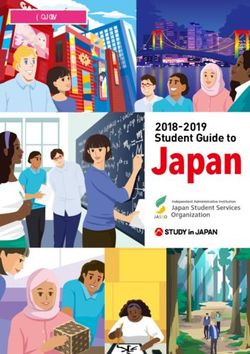 Japan 2018-2019 - English - JASSO