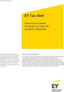 EY Tax Alert Government slashes corporate tax rates for domestic companies