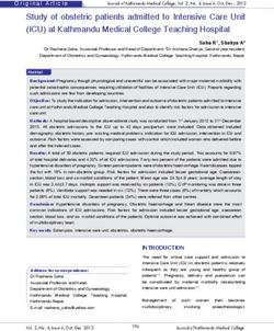 Study of obstetric patients admitted to Intensive Care Unit (ICU) at Kathmandu Medical College Teaching Hospital