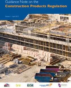 Guidance Note on the Construction Products Regulation - Version 1 - April 2012 - BSI