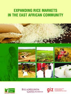 EXPANDING RICE MARKETS IN THE EAST AFRICAN COMMUNITY - Kilimo Trust