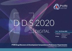 D D S 2020 DIGITAL - Pulmonary Vascular Research Institute
